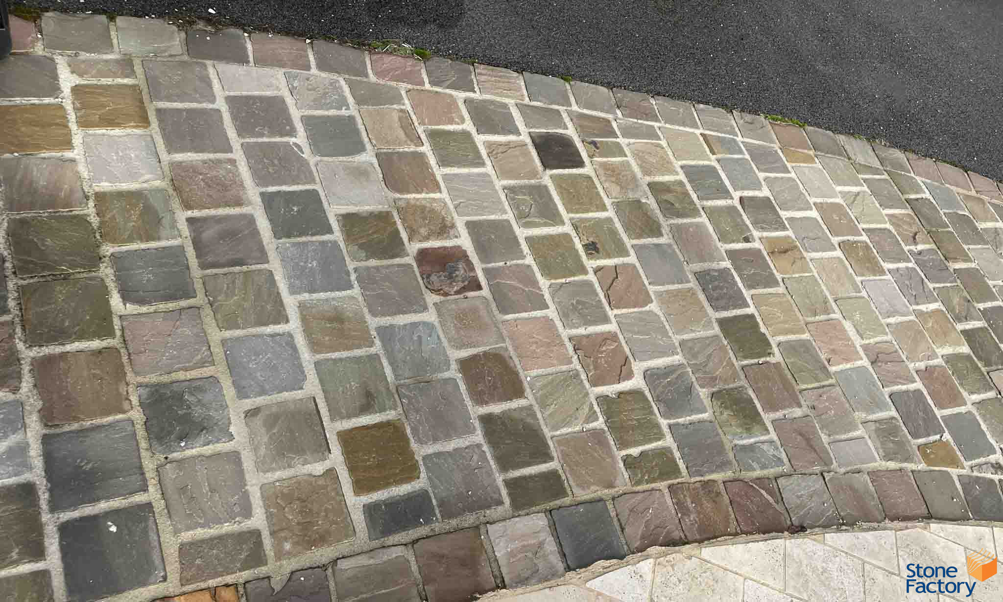 multi cobbles Indian natural stone suppliers
